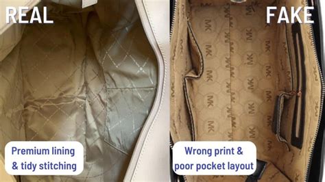 how to determine fake mk bag|real michael kors bag inside.